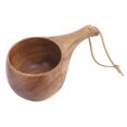 thumbnail image 2 of Wooden Coffee Cup 220ML Eco Friendly Portable Heat Insulation Coffee Cup With Comfortable Grip For Home Fine Craftsmanship, 2 of 8
