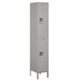 thumbnail image 2 of Salsbury 52165GY-A 15 In. W X 78 In. H X 15 In. D Double Tier Extra Wide Metal Locker Unassembled In Gray, 2 of 4