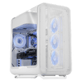 thumbnail image 1 of PC Gamer Xtreme PC Gaming NVIDIA GeForce RTX 5070 Ti AMD Ryzen 9 9900X 32GB DDR5 SSD 1TB Sistema Liquido WIFI Snow White gaming competitivo y streaming, 1 of 6