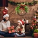 thumbnail image 5 of ¡Compra y Ahorra Ya!, Guirnaldas navideñas colgantes Tiras de elementos festivos Accesorios de decoración navideña Simulación de decoraciones de coronas para colgar en la puerta Akmoler, 5 of 7