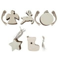 thumbnail image 3 of Wooden Decorative Hand-Made DIY Hanging Ornaments, Christmas Hanging Ornament, For Home Decoration Showcases Fireplaces Christmas Trees ANGGREK Otros, 3 of 8