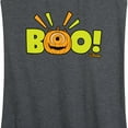 thumbnail image 3 of Monsters Inc - Mike Wazowski Jack O' Latern - Women's Racerback Tank Top, 3 of 5