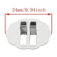 thumbnail image 4 of Xingzhi 100pcs Wood Candle Wick Base Clips Stainless Steel Wicks Holder Clip Core Support Devices Set Wax Centering Devices Stand, 4 of 9