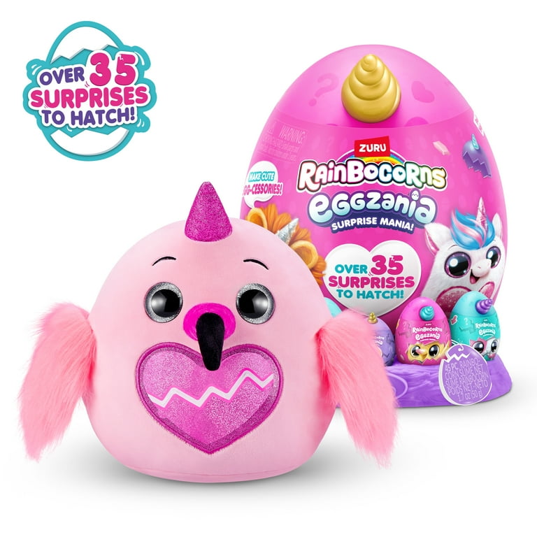 ZURU Rainbocorns Eggzania Surprise Toy with Over 20