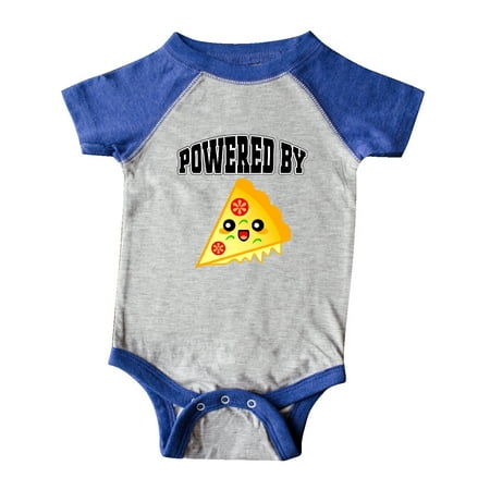 

Inktastic Pizza Powered By Gift Baby Boy or Baby Girl Bodysuit