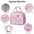 thumbnail image 4 of Obrewu Pioneer Flower Lunch Bag for Adult, Insulated, Leakproof, Oxford Cloth, 4 of 7
