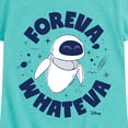 thumbnail image 3 of Disney Wall-E - Foreva Whateva Eve - Toddler & Youth Girls Short Sleeve Graphic T-Shirt, 3 of 5