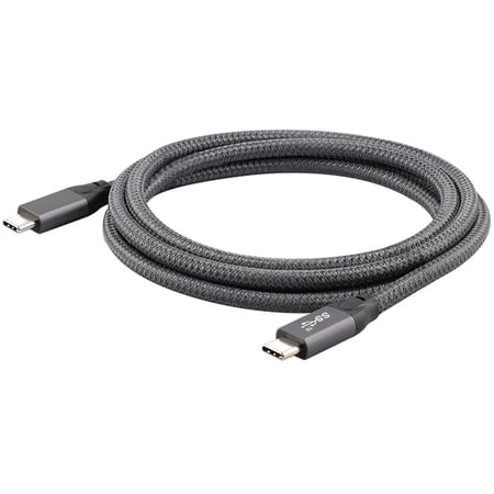 Cablecc 10Gbps USB-C USB 3.1 Type C Gen2 Male to Male Data Video 100W Cable with E-Marker for