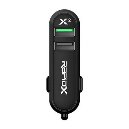 UPC: 0856690005975 | RapidX – Vehicle Charger – Black