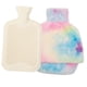 thumbnail image 3 of Botella de agua caliente de goma con funda lavable, regalo de invierno para calentar los pies de las manos, bolsa de agua caliente para adultos, Multicolor Salvador calentador de manos, 3 of 9