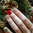 thumbnail image 2 of Christmas Nail Stickers Fashion Manicure Decorations Accessories Holiday Party DIY Art Design, 2 of 3