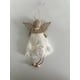 thumbnail image 4 of 2 Pcs Lovely Push Hanging Angel Christmas Tree Hanging Ornaments, Tree Hanging Pendant Decorative Plush Angel Pendants for Holiday Party Home (White), 4 of 5