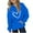 Blue, variant on bbymog Boys and Girls Hoodie with Pocket Long Sleeve Hooded Sweatshirt Fall and Winter Casual Hoodies for Teen Girls Black 4 Years