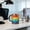 Multicolor, variant on Stainless Steel Coffee Mug, AI Chip Shaped Gradient Rainbow Color, 1 Piece Insulated Cup for Coffee Beer, Creative Tech Theme Movie Souvenir Gift for Tech Lovers Geeks