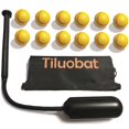 thumbnail image 1 of Kit de entrenamiento de swing para béisbol Tiluobat con 12 pelotas de entrenamiento, 1 of 6