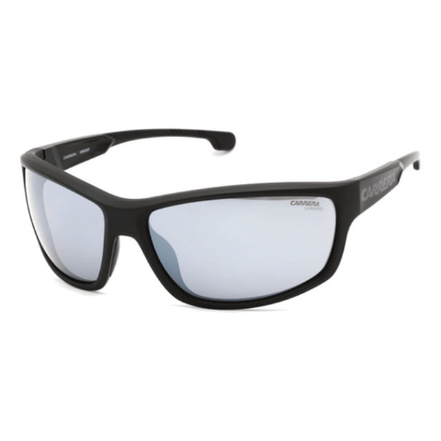 carrera, lentes de sol ducati, ambos, carduc 002/s grey black/silver Lentes de sol mujer Carrera color negro con montura envolvente y lentes gris plateado; logotipo Carrera en la patilla, vista 3/4 frontal; ideal como accesorio de moda para uso urbano y conducción; incluye estuche de marca original.