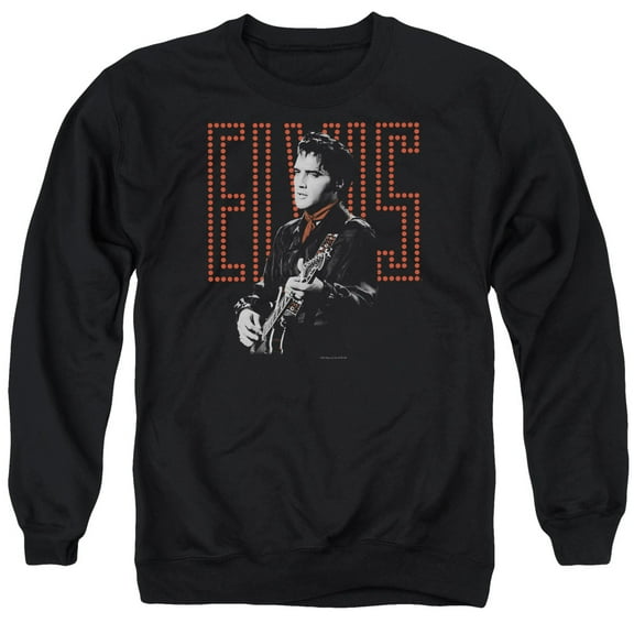 Elvis Presley - Red Guitarman - Crewneck Sweatshirt - X-Large