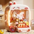 thumbnail image 2 of Claw Machine Vanvimen Rabbit para niños con moneda y cuenta regresiva, 2 of 7