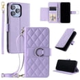 thumbnail image 5 of Funda tipo billetera GANGXUN para iPhone 15 Pro Max – Tapa abatible con correa para mujer, 5 of 5