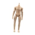 thumbnail image 3 of Figura de acción flexible masculina de 6 pulgadas, cuerpo masculino a escala 1/12, articulación móvil para dibujos. color de piel, 3 of 9