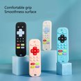 thumbnail image 3 of Cartoon Remote Baby  Toy, Silicone Chew Sensory Toy For Toddler Infant With Control Shape Number, 3 of 8