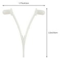 thumbnail image 5 of TABLZONE White Plastic V-Clips for Pool Skimmer Nets and Brushes, Secure Grip Swimming Pool Accessories, 5 of 8