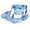 B, variant on Pool Floats Chairs Adult,Inflatable Pool Lounge,Plant Pattern Floating Mat Hammock,Blow up Water Chairs Noodles rafts for Party Summer Water Beach Fun