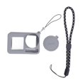 thumbnail image 2 of Action 5 Pro Silicone Case Soft Anti Collision Sports Camera Cover with Lens Cap Lanyard, 2 of 7