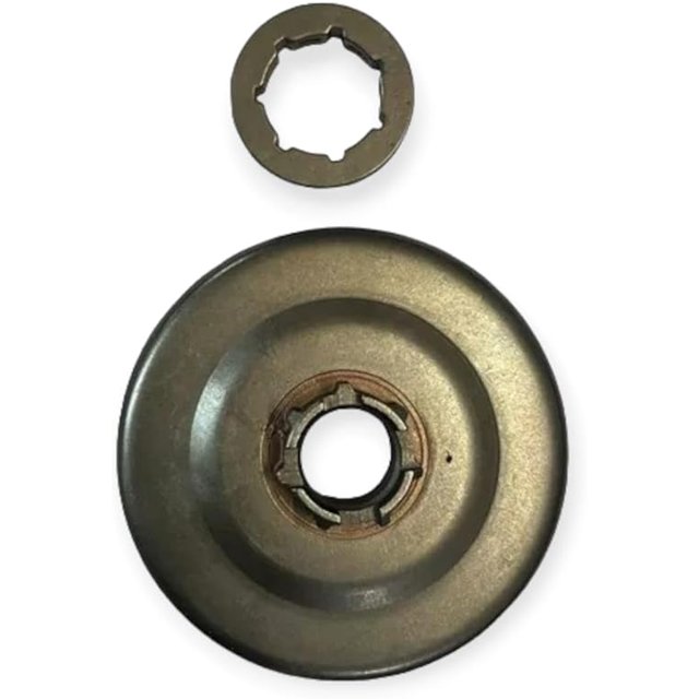 Tambor y corona sproket 3/8 7t para Huqsvarna 61,66, 162,222,266,268,272