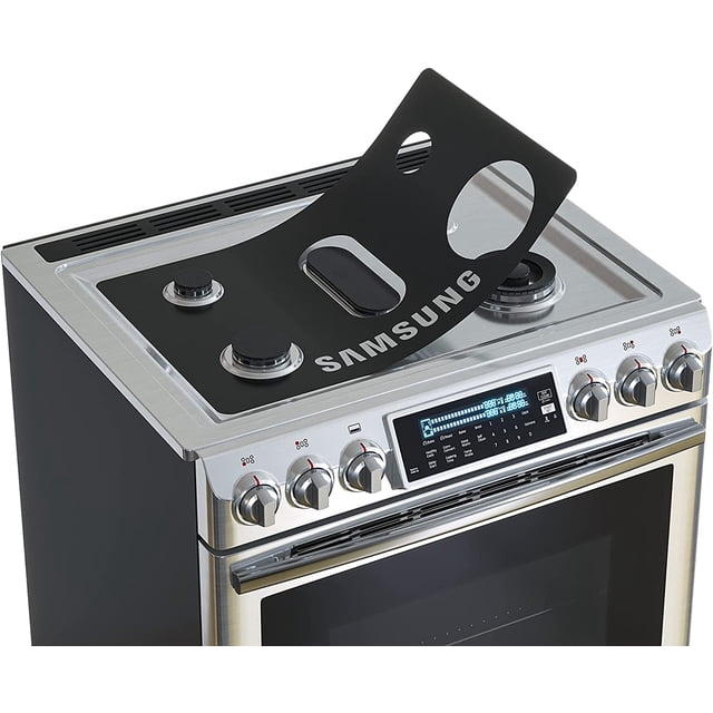 Skywin Stovetop Cover - Spill Guard Gas Range Protector, Custom Fit Protective Stove Liner for Samsung Gas Range