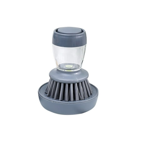 

BKFYDLS Household Cleaning Supplies Mop and Broom Automatic Liquid Filling Pot Washing Brush Vertical Press Lazy Brush Kitchen Pot Brush Artifact Household Cleaning Brush With Tray on Clearance