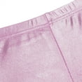 thumbnail image 4 of Noyal Girls Metallic Active Leggings, Shiny Dance Pants, Skinny Tights Pants for Kids Youth Teen, Pink, 4 of 5