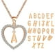 thumbnail image 2 of Gargantilla Con Colgante De Corazón Iniciales De Nombre De Moda/Collar De Amor De Circón 26 Letras/Cadena Accesorios De Joyería Gao Jiahui unisex, 2 of 2