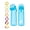 Blue, variant on 1pc Air Water Bottle With 1pc Random Flavor Pods Portable Transparent With Straw Leak Proof Suitable for Outdoor Sports