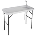 thumbnail image 1 of Gymax Table de Nettoyage et de Découpe Portable pour Chasse au Poisson, Pliable, Camping, 1 of 8
