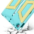 thumbnail image 3 of iPad 9th Generation 10.2-inch Case,Dteck Heavy Duty Rugged EVA Foam Kids Friendly Proector Kickstand Case for iPad 8th/7th Gen 10.2" Shockproof Cover with Shoulder Strap Cover,Mint, 3 of 7
