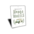 thumbnail image 3 of Home on Wheels Novelty Decor, Metal Wall Sign - 10x14 Inches, 3 of 4