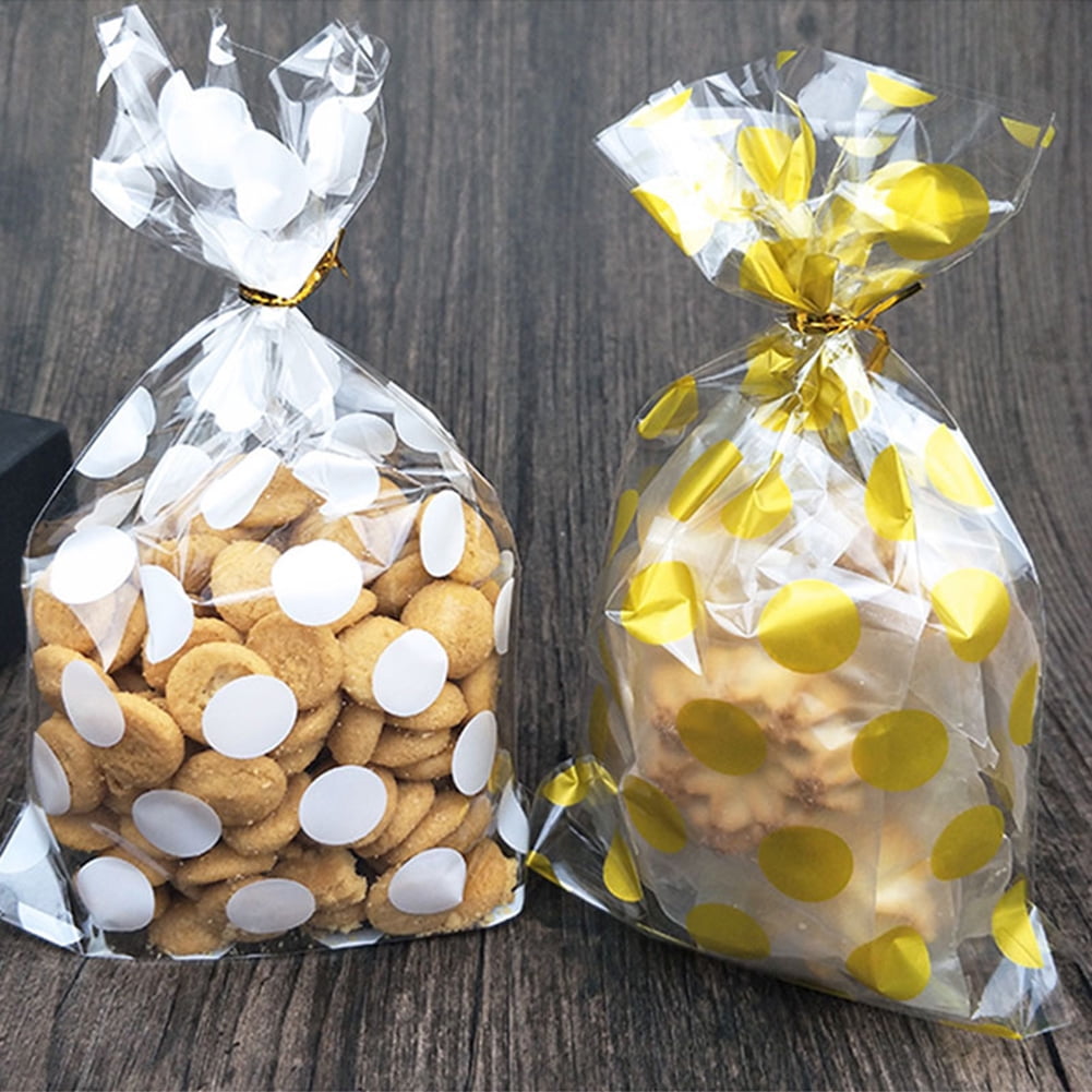 Homemade Gift Bags Transparent Small Plastic Bags Candy Lollipop Cookies  Packaging Bag Wedding Gifts For Guests Party Decorations From Hanss31a,  $7.81