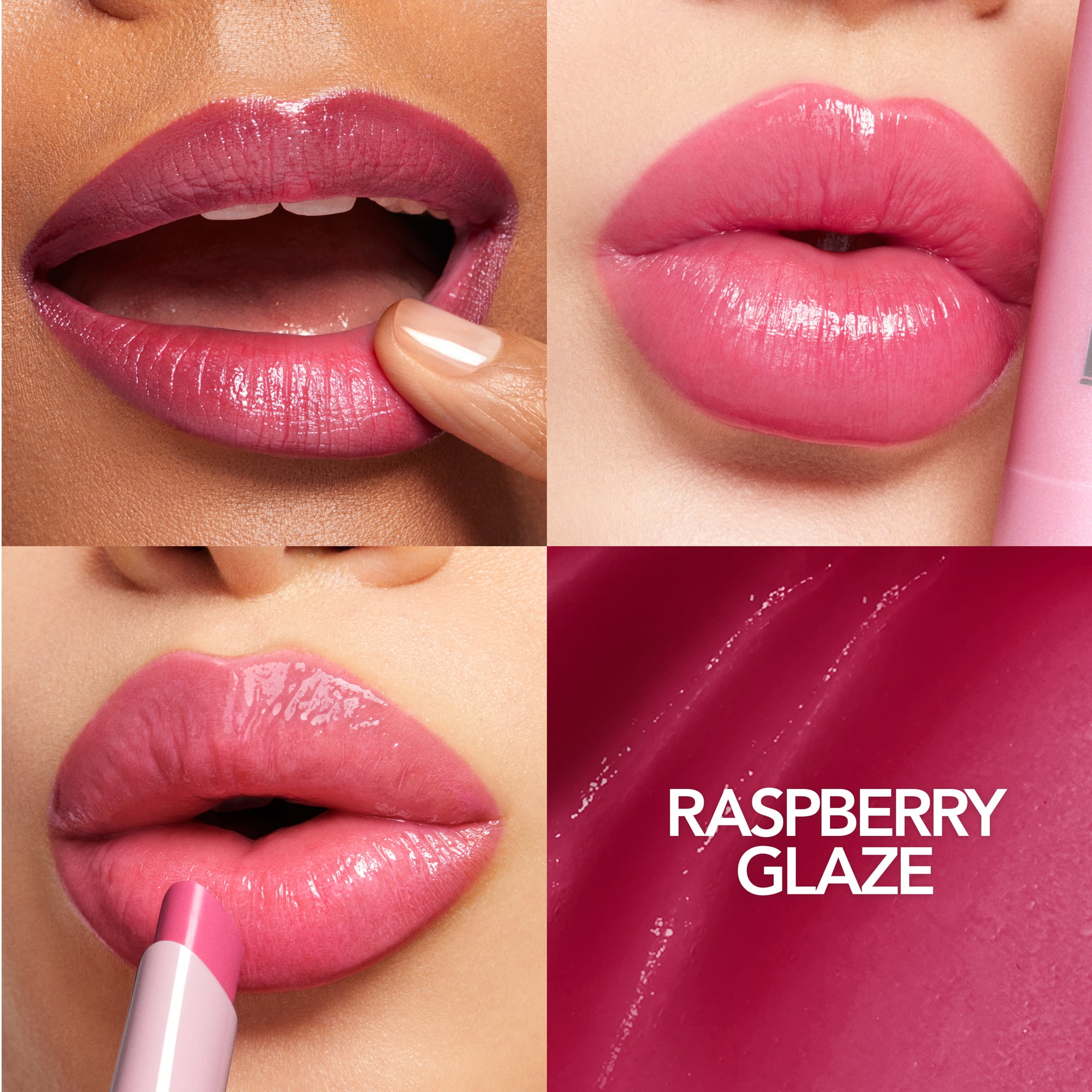 Buxom Full-On™ Plumping Lip Glow Balm, Raspberry Glaze 0.07 oz