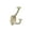Golden Champagne, variant on Amerock Vicinity Traditional Double Prong Satin Nickel Wall Hook