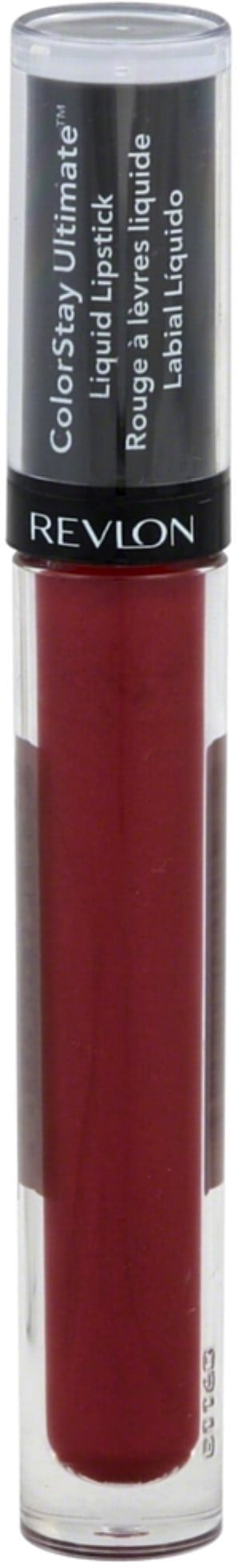 Revlon ColorStay Ultimate Liquid Lipstick, Brilliant Bordeaux 0.10 oz (Pack of 2)