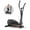Black-12" Stride, variant on LEZEE Magnetic Drive Elliptical Machine for Home – 8 Resistance Levels, 12" Stride, LCD Display & 330 lb Capacity