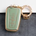 thumbnail image 6 of Key Fob Cover Compatible with Toyota Camry RAV4 Highlander Avalon C-HR Prius Corolla GT86 2018-2026 Keychain Case Holder Protector,Green, 6 of 6