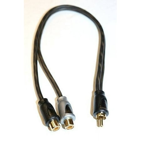 Guangzhou Begol TBH1MALE2FEMALE Deejay LED 1 Male to 2 Female RCA Y Connector