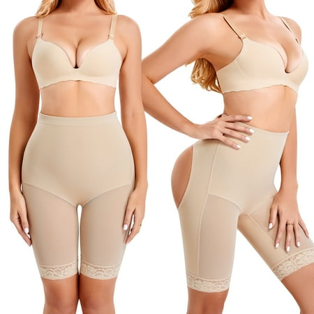 

Junlan Womens Tummy Control Shapewear Hi Waist Shaping Panties Butt Lifter Body Shaper Seamless Slimming Panty