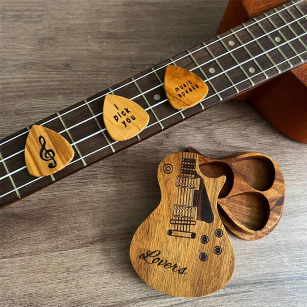 California Republic Guitar Picks Unique Guitar Gift For Bass Electric Acoustic Guitars Ukulele 12-Pack 
