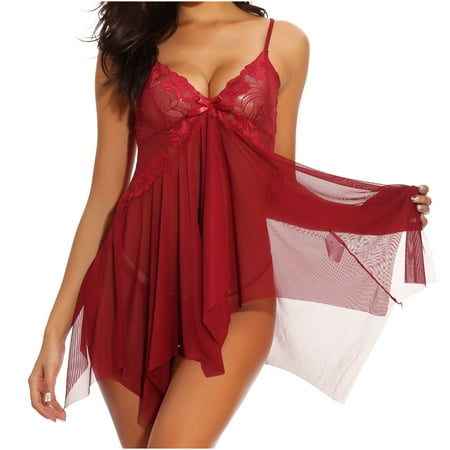 

Sexy Lingerie for Women Plus Size Leather Bodysuit Mesh Patchwork Leather Halter Neck Clubwear Teddy Bodysuit See-through Camisole Solid Teddy Babydoll One-Piece Two Piece Underwire Bra and