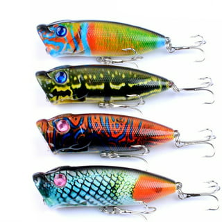 Brand New 3D Painted Fishing Lures Wobbler Minnow Baits 12pack