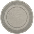 thumbnail image 4 of SAFAVIEH Courtyard Agnes Bordered Indoor/Outdoor Area Rug, Beige/Black, 6'7" x 6'7" Round, 4 of 9