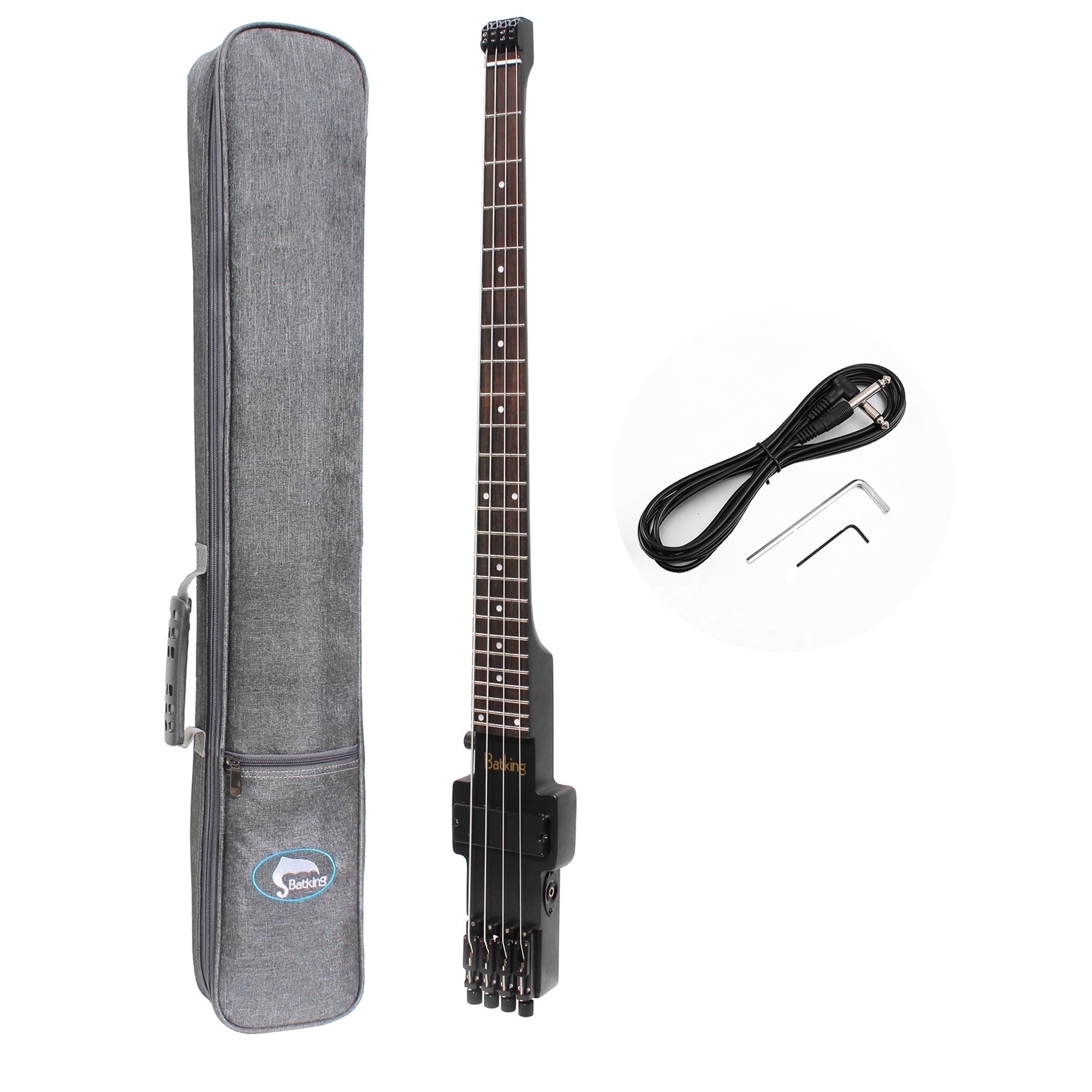 Yamaha BB234 Electric Bass Guitar, Black with White Pickguard